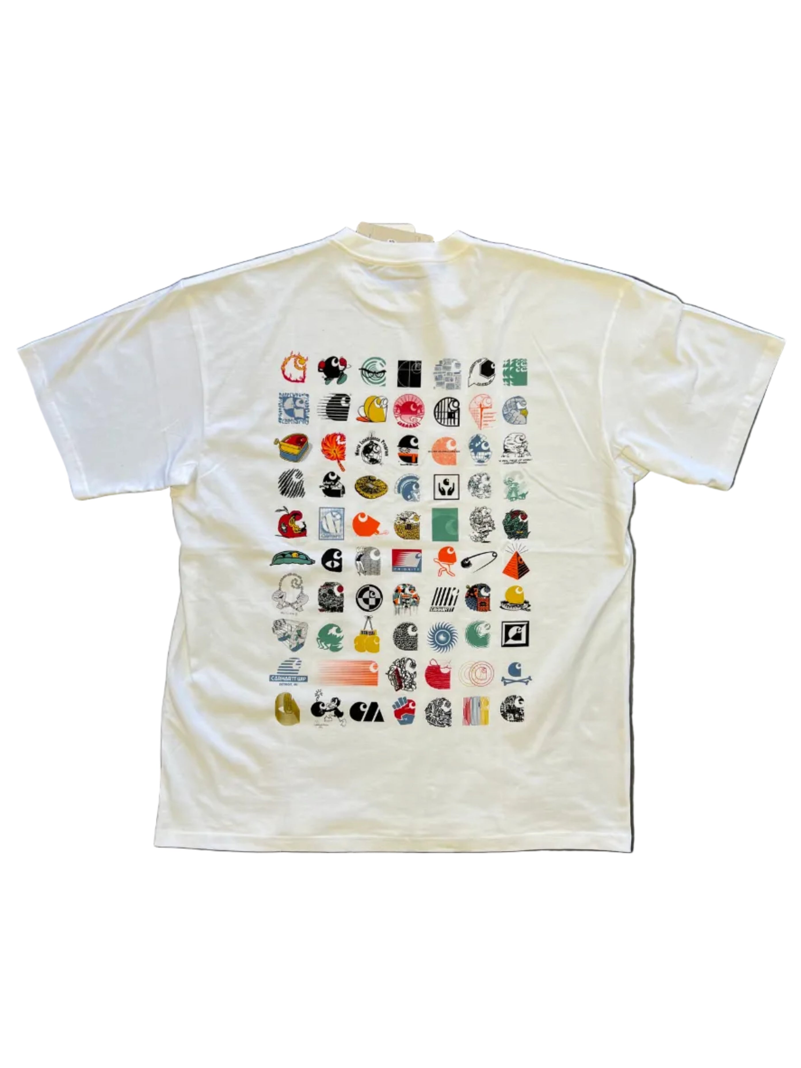 Carhartt WIP – T-Shirt Logo Archives Blanc