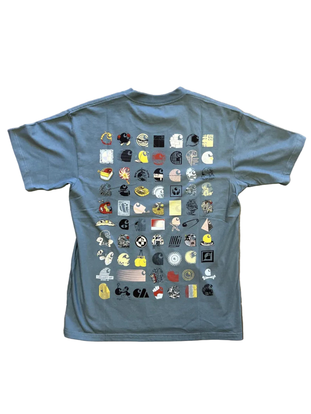 Carhartt WIP - T-shirt Logo Archives Bleu