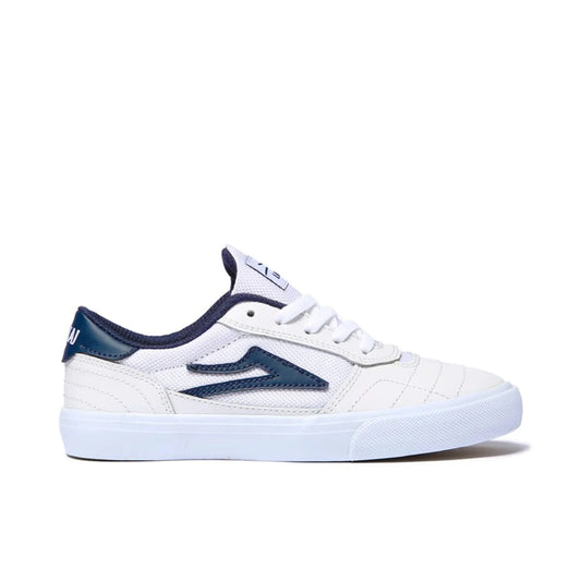 LAKAI - CAMBRIDGE KIDS WHITE & BLUE NAVY