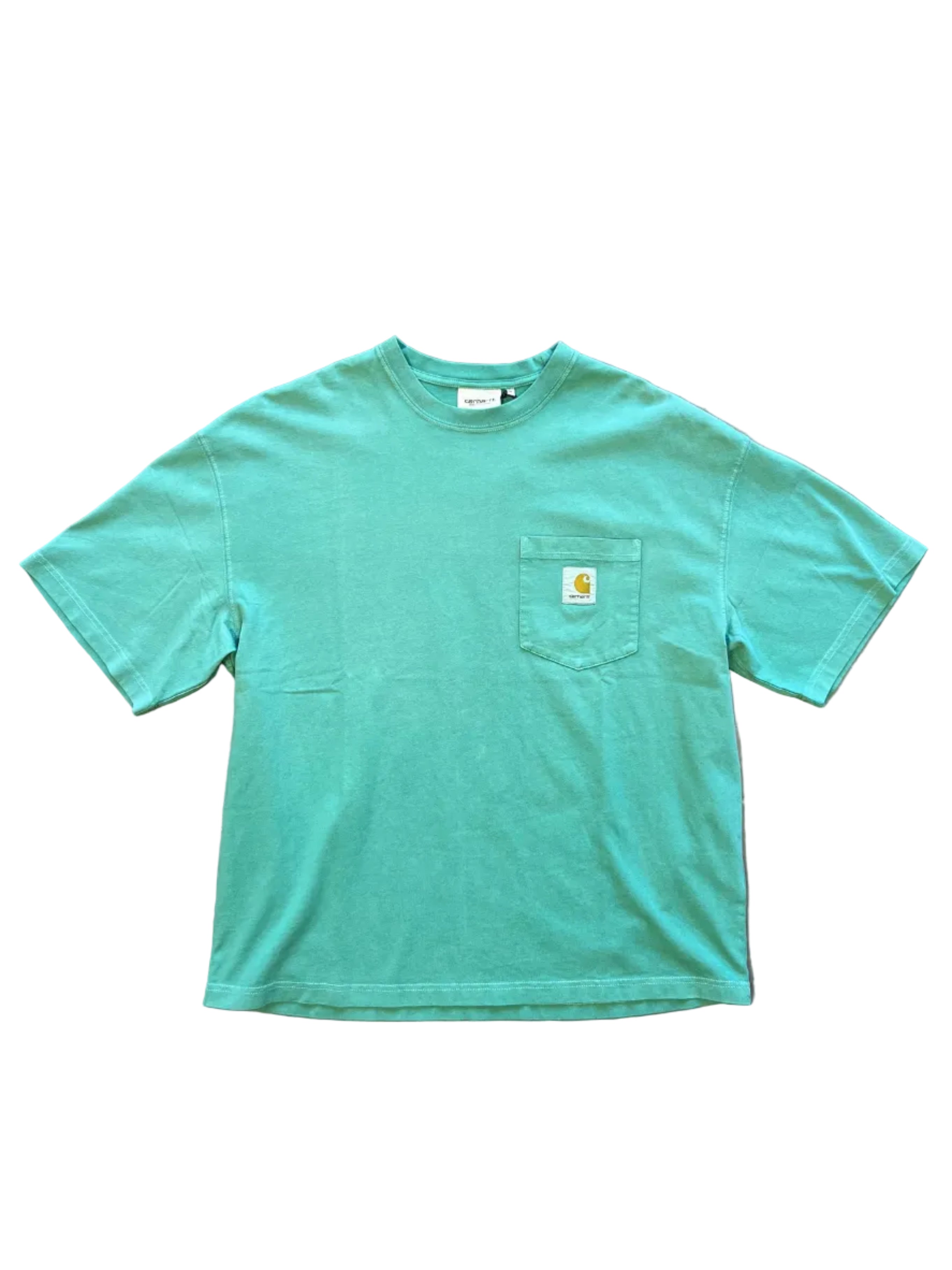T-shirt Carhartt WIP Hudson Pocket – Vert