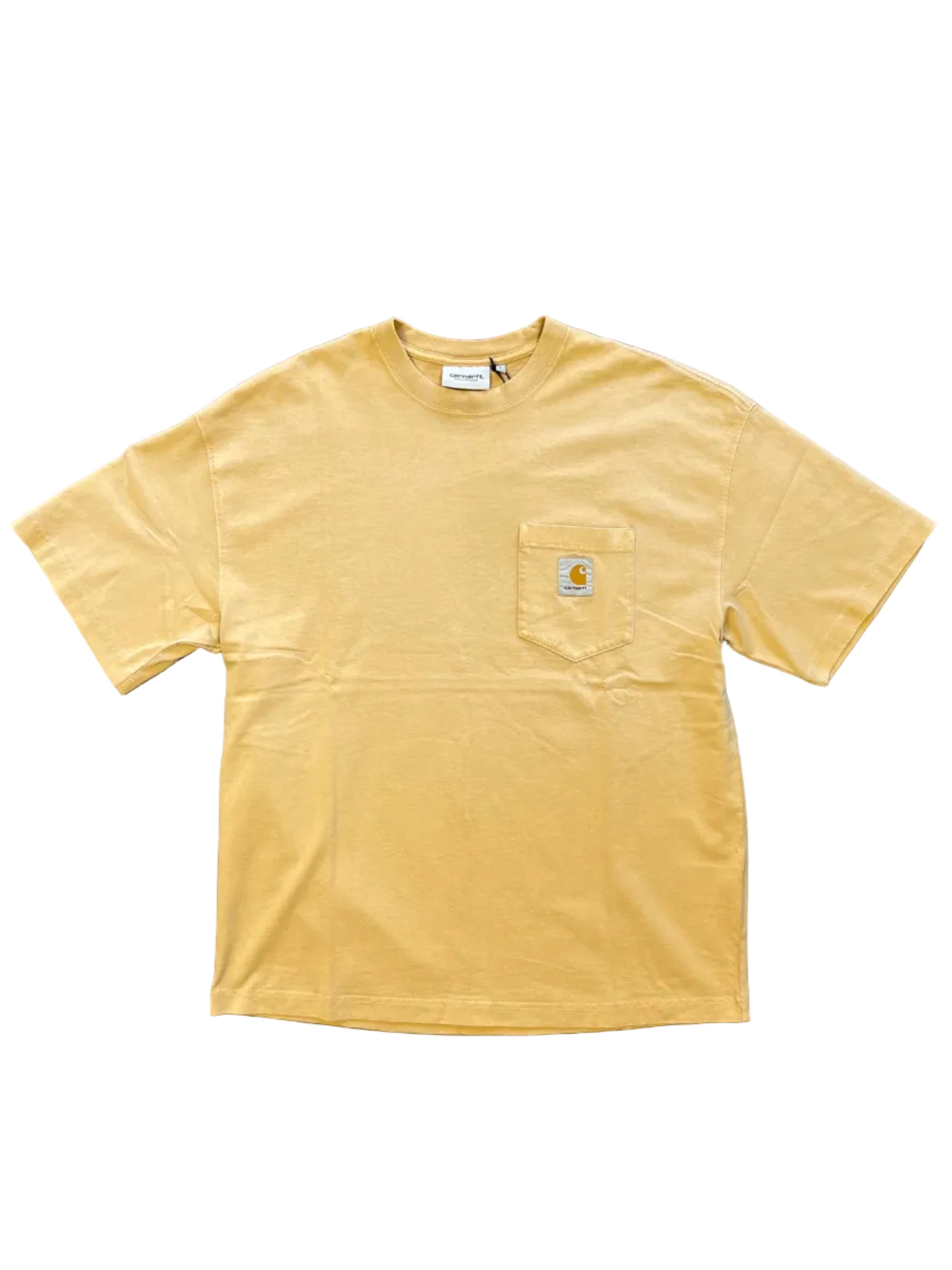 T-shirt Carhartt WIP Hudson Pocket Jaune
