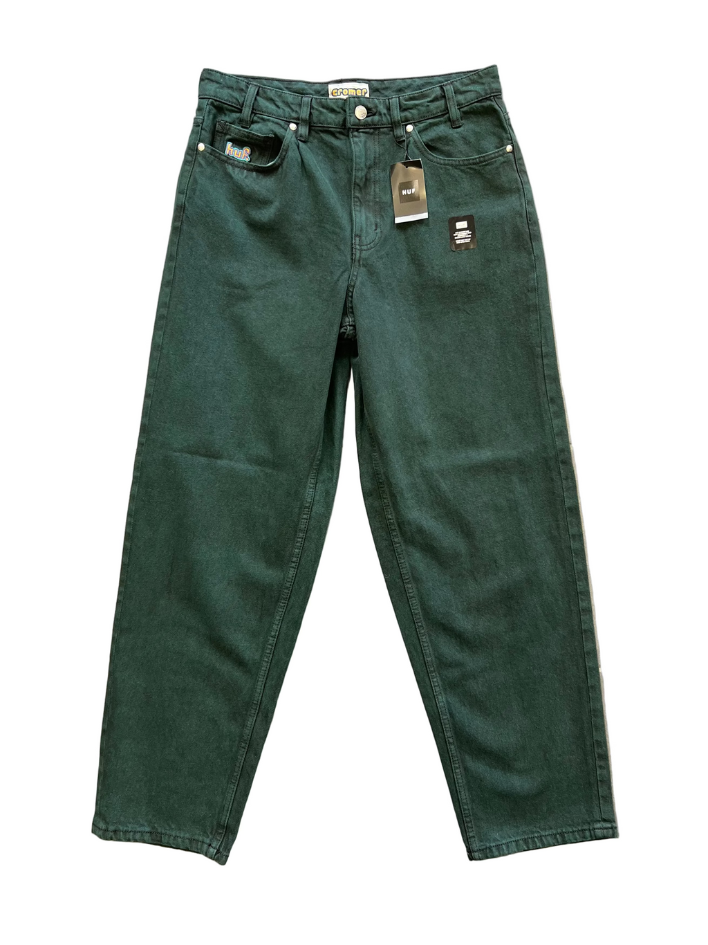 HUF – Cromer Washed Pant Evergreen