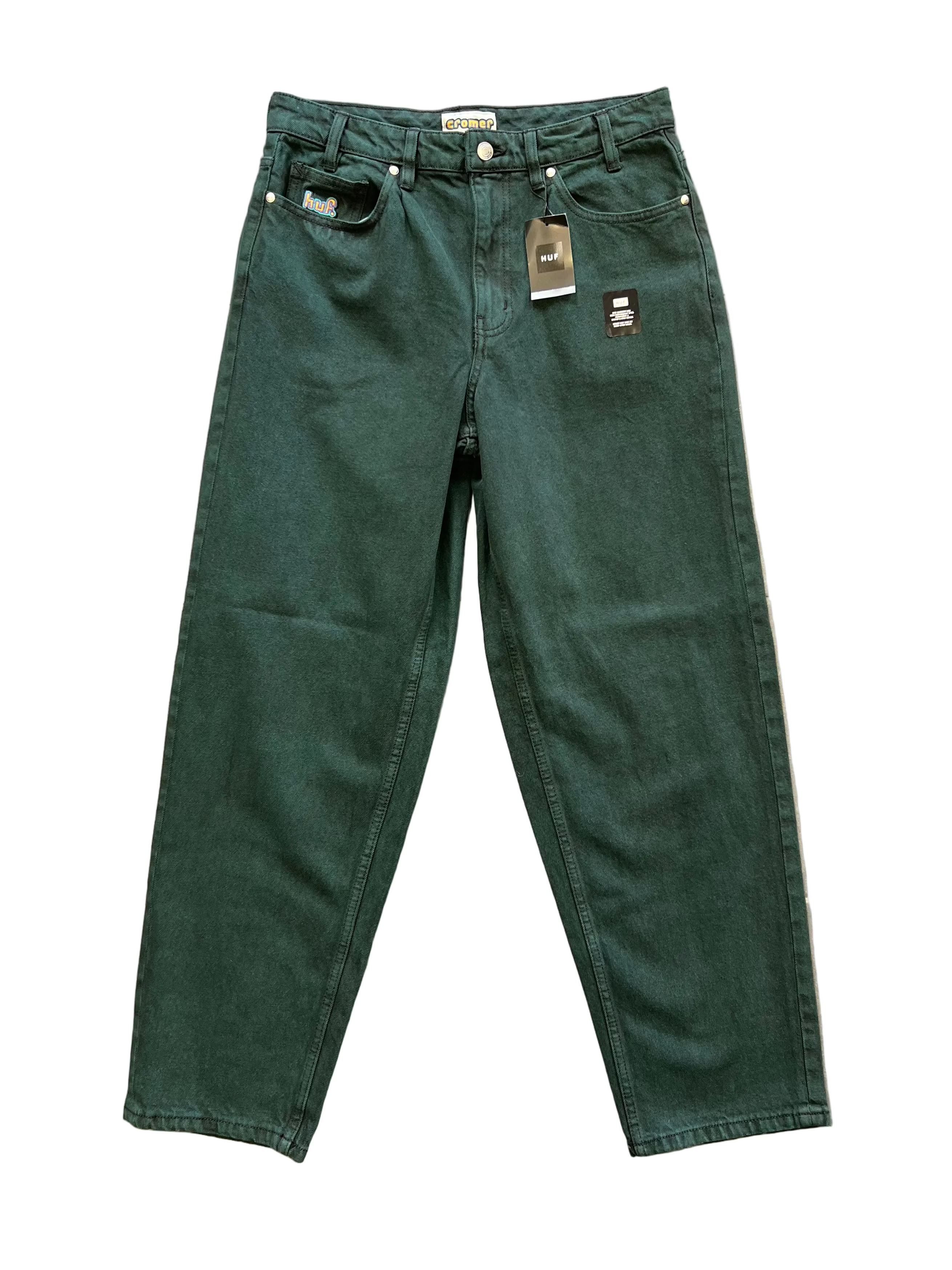 HUF – Cromer Washed Pant Evergreen