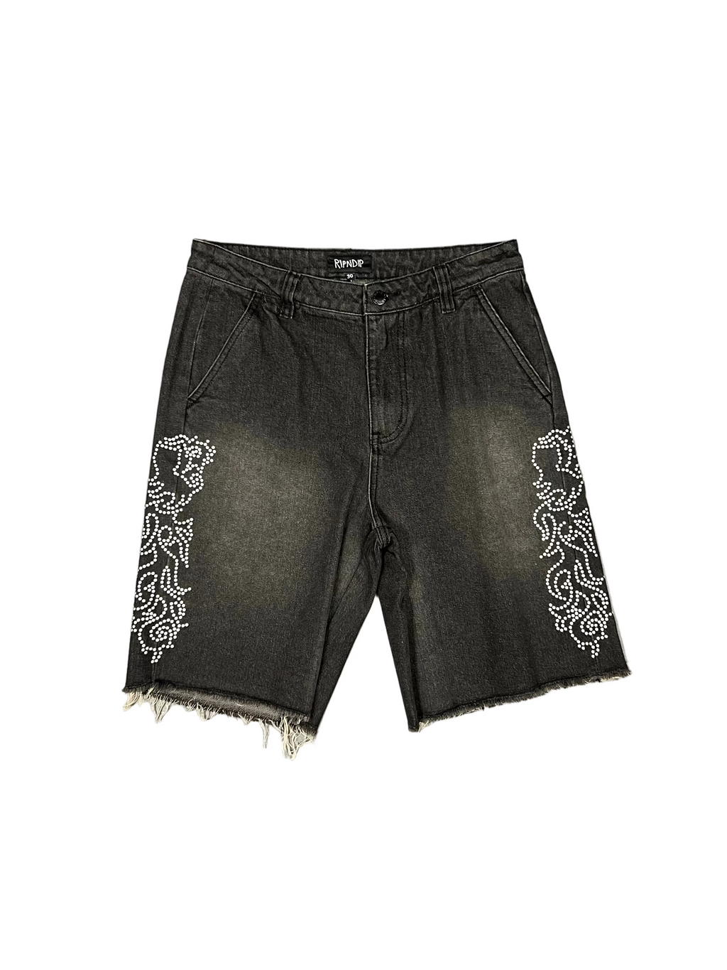 RIPNDIP – Short Denim Flacko Noir