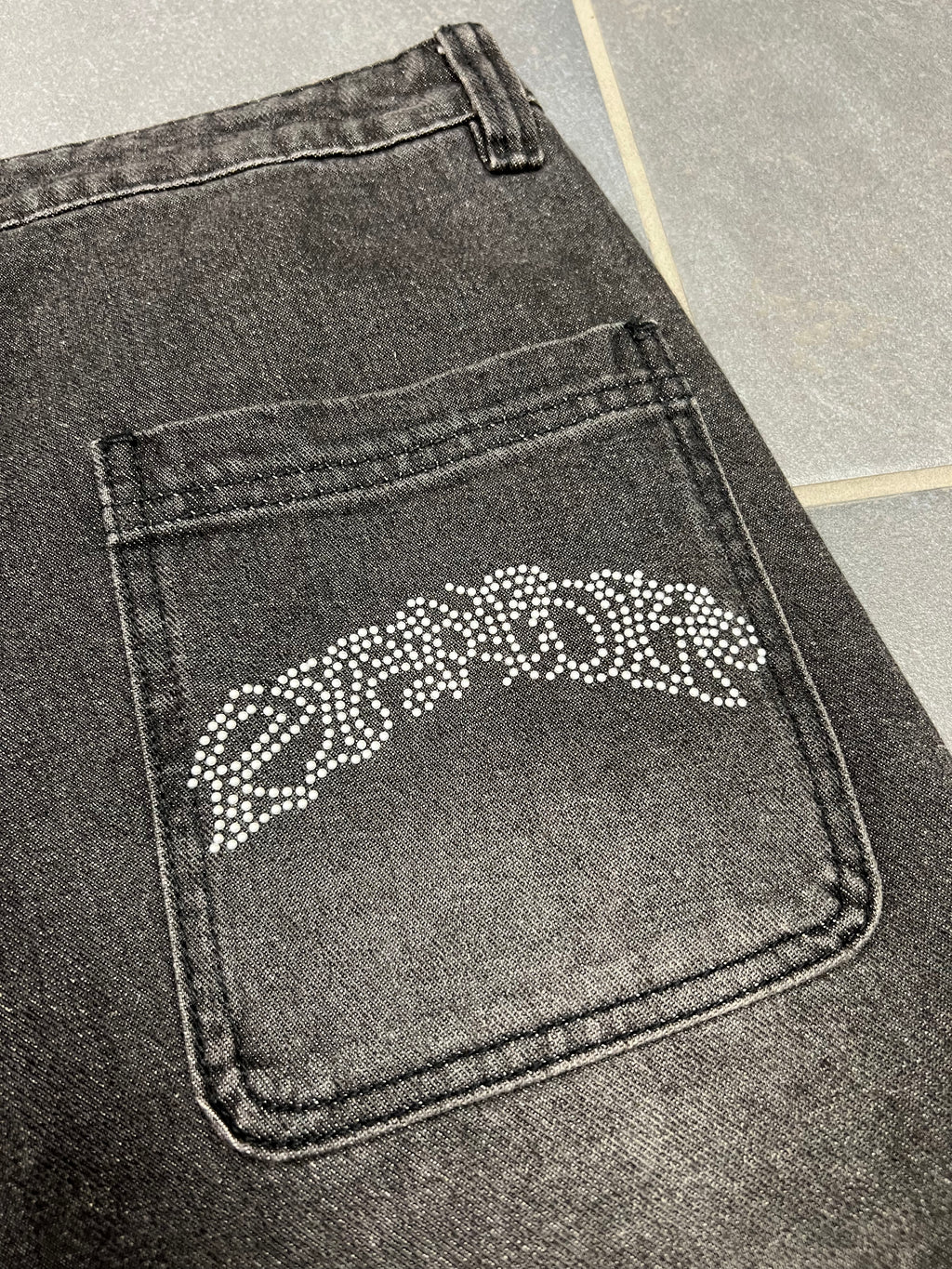 RIPNDIP – Short Denim Flacko Noir