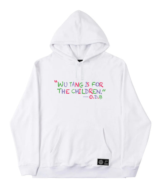 Hoodie PUSHER "WuTangClan" White