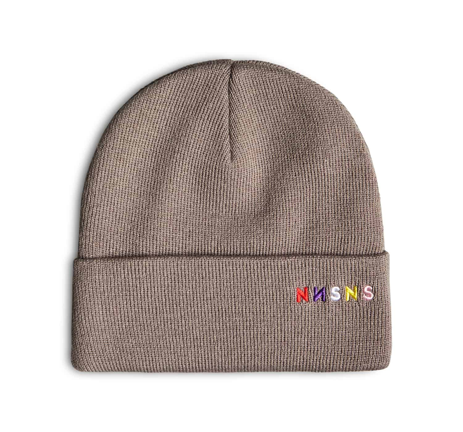 NNSNS BEANIE ABSURD HEATHER GREY - NNSNS Clothing