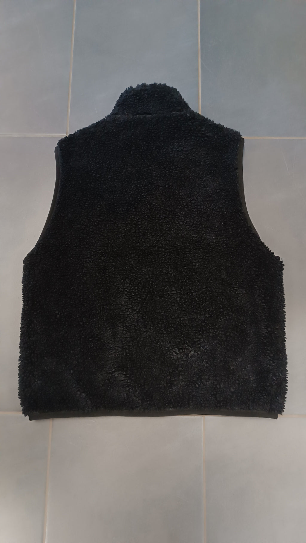 Gilet Stüssy Sherpa Réversible – Noir