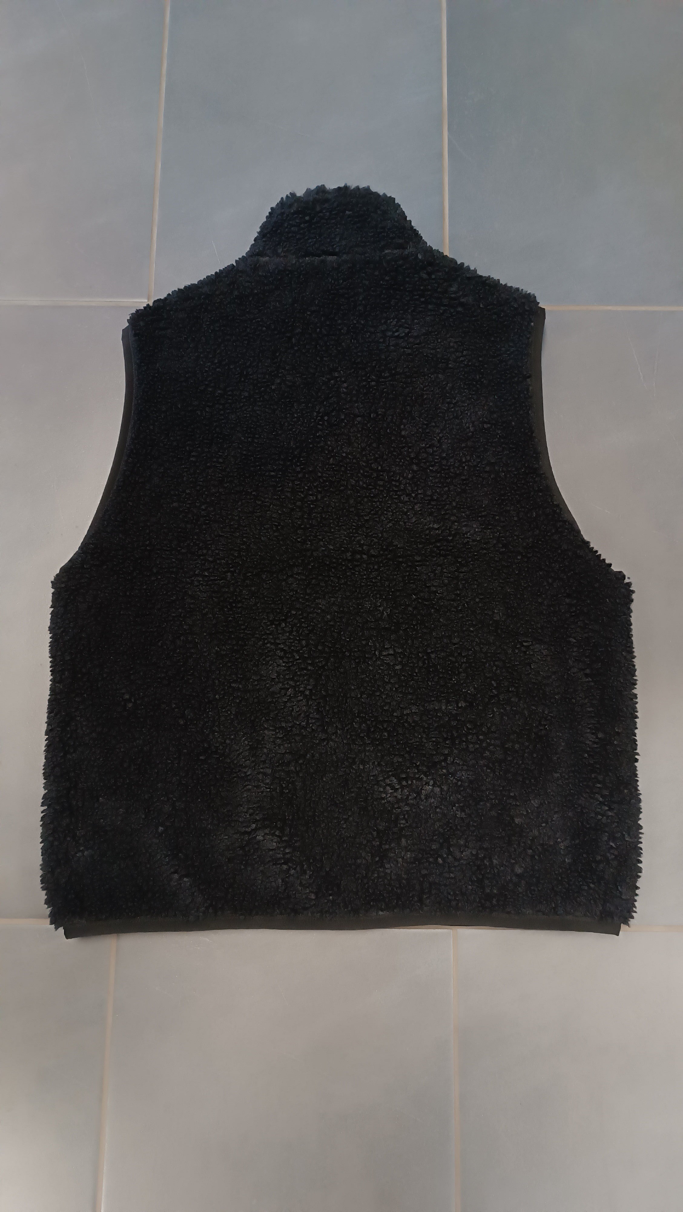 Gilet Stüssy Sherpa Réversible – Noir