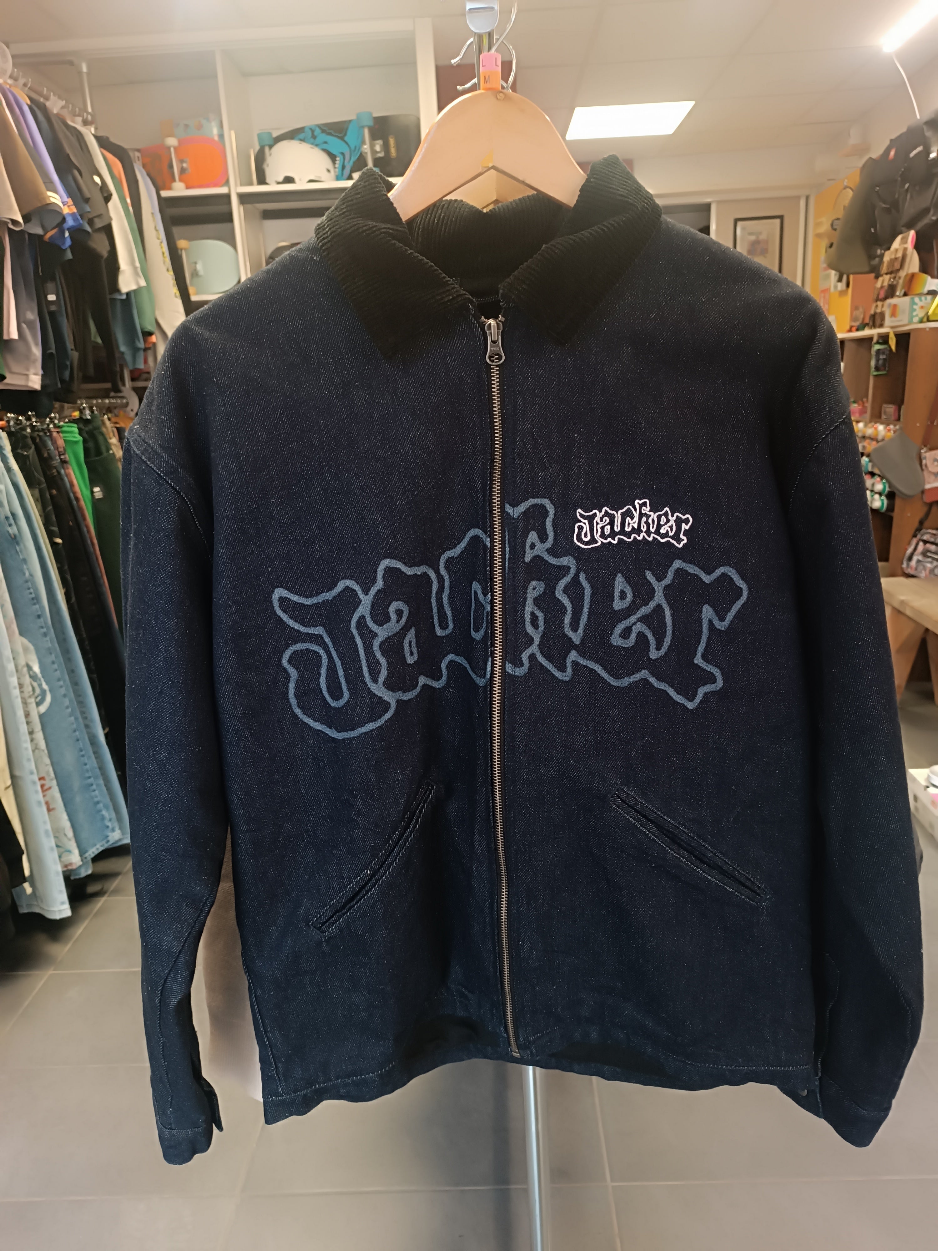 Veste en Jean Jacker – Zip Denim Jacket