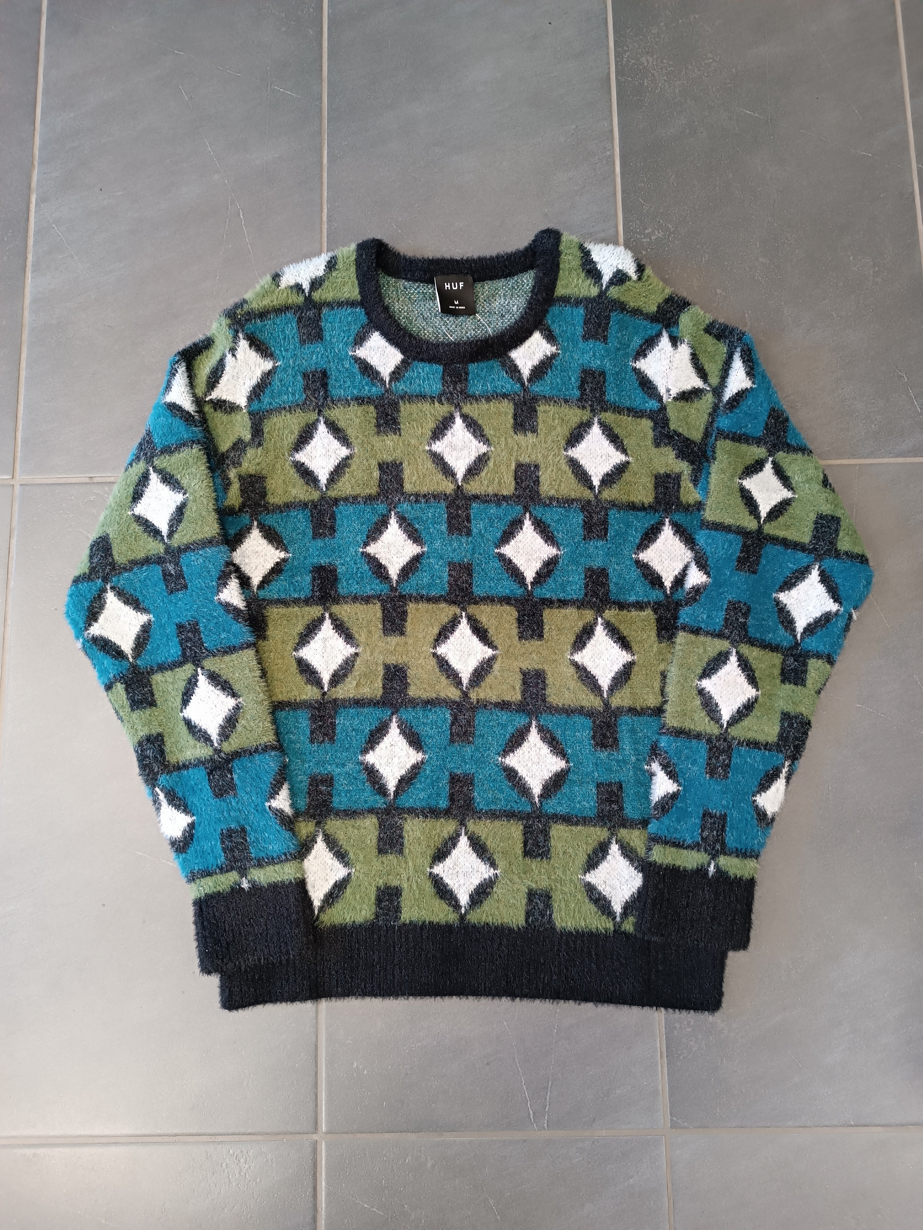 Pull HUF Space Age Crewneck