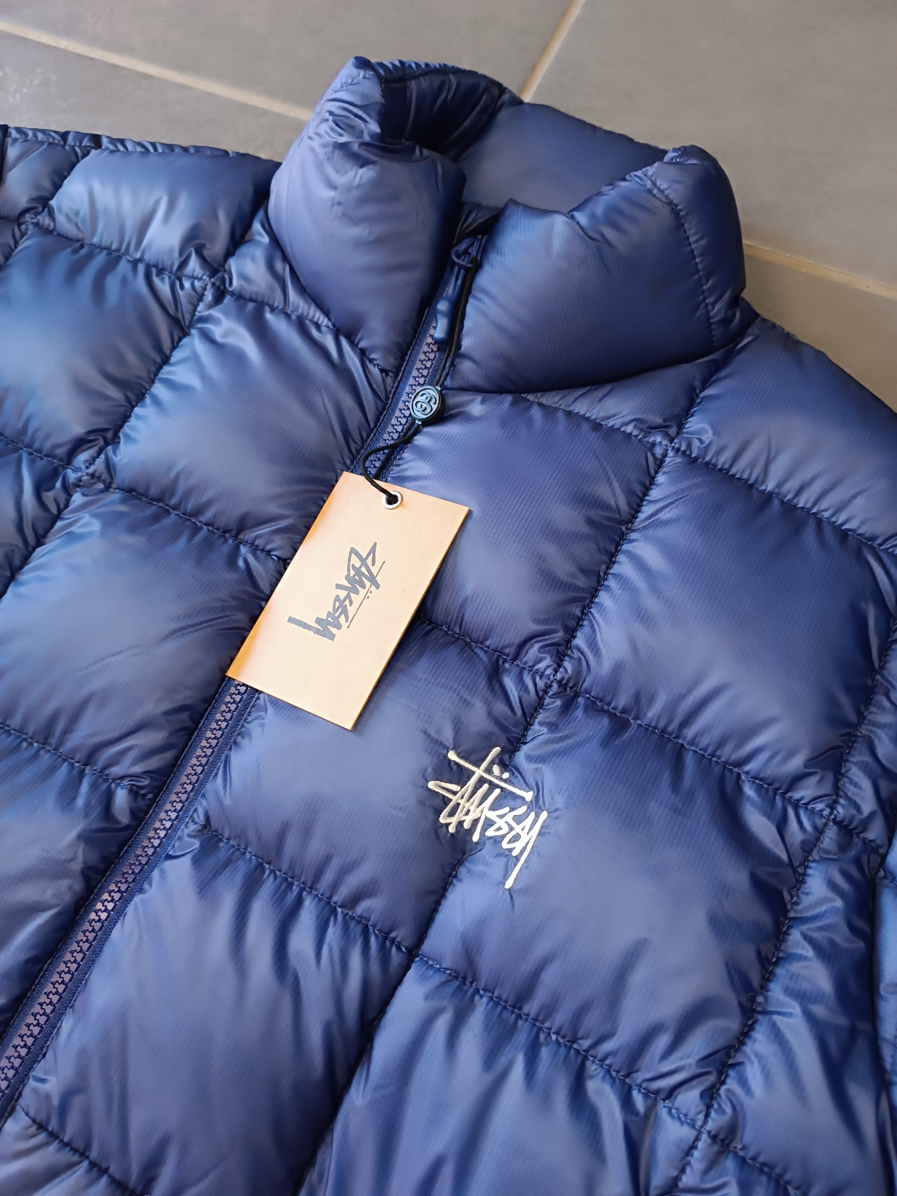 Doudoune Stüssy Midweight Puffer Jacket – Bleu